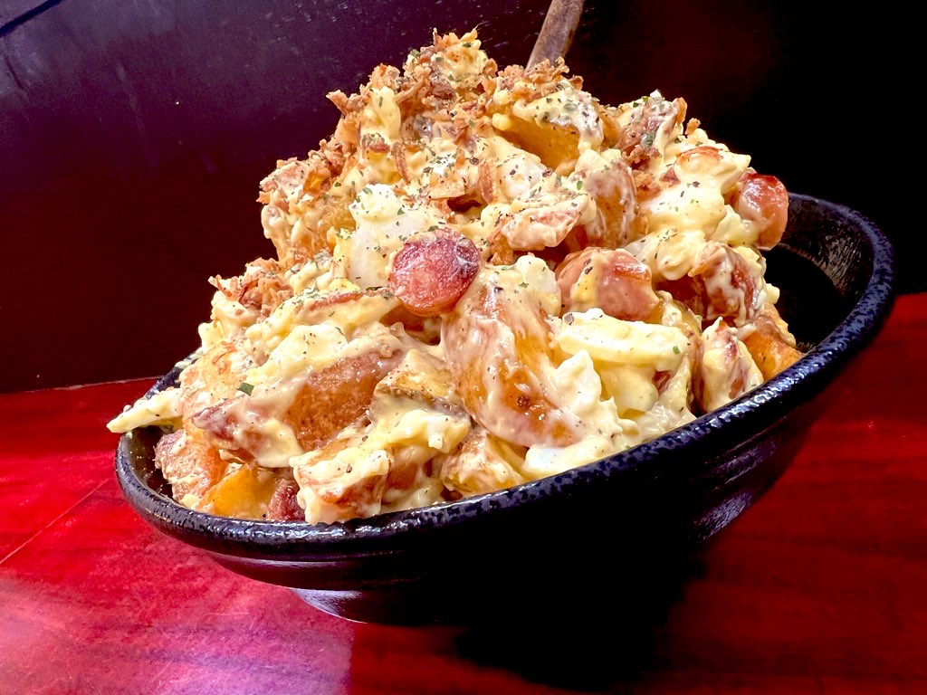 揚げポテトサラダ激盛り